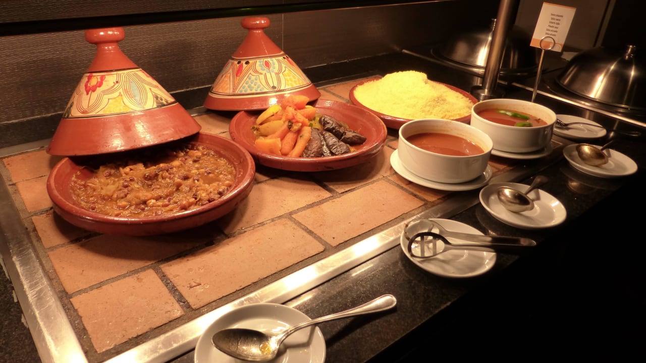 Beim Abendessen Hotel Riu Palace Tikida Agadir