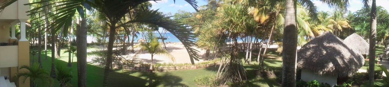 Blick vom Zimmerbalkon Iberostar Waves Costa Dorada