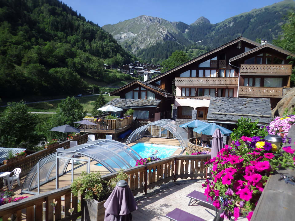 Piscine été Résidence Les Edelweiss