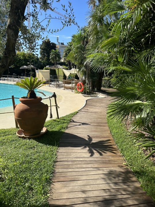 Gartenanlage Villa Carlotta Jesolo Lido