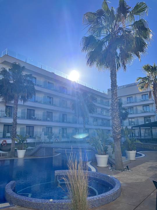 Außenansicht Hotel Morlans Suites