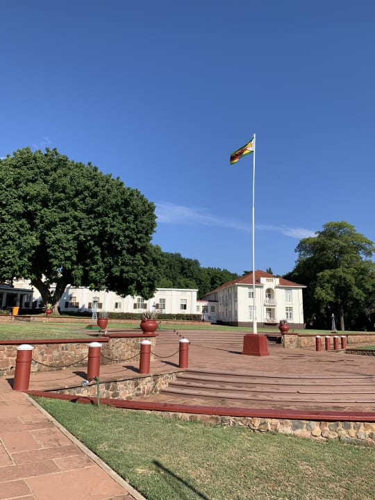 Ausblick The Victoria Falls Hotel