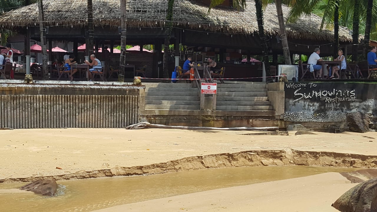 Strandzugang nicht möglich Khaolak Laguna Resort