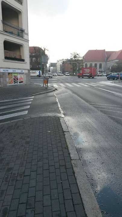 Kreuzung bei dem Apartmenthaus Homewell Apartments Stara Piekarnia