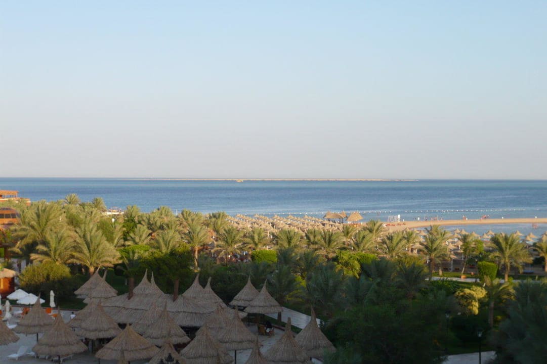 Unser Ausblick vom Zimmer Siva Grand Beach