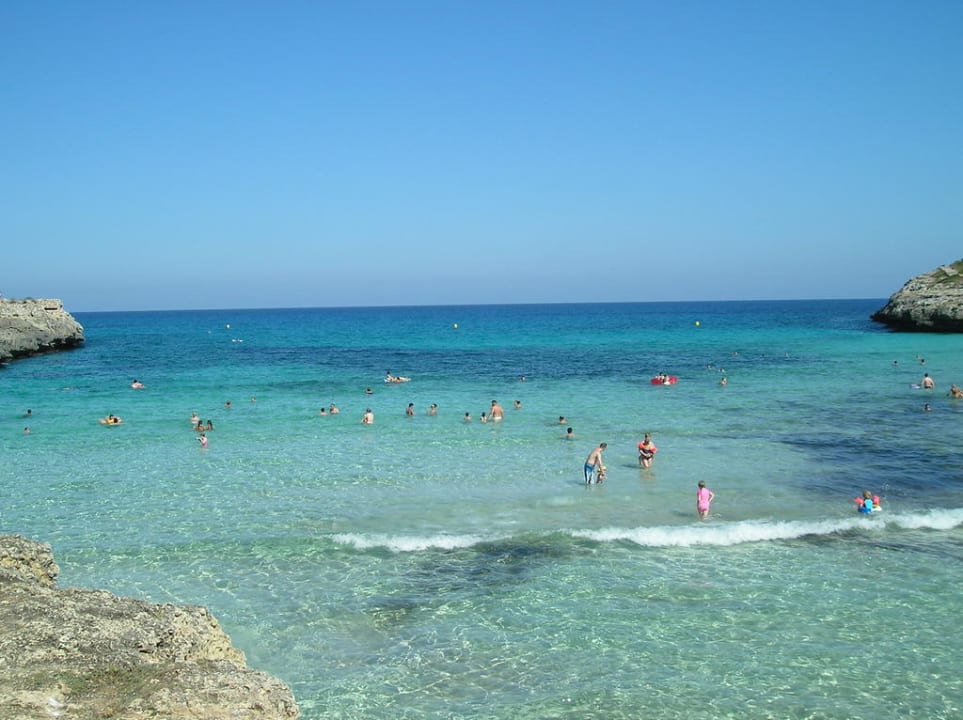 Plaża przy hotelu Insotel Club Cala Mandia