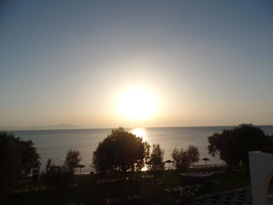 Ausblick vom Balkon TUI BLUE Oceanis Beach and Spa Resort