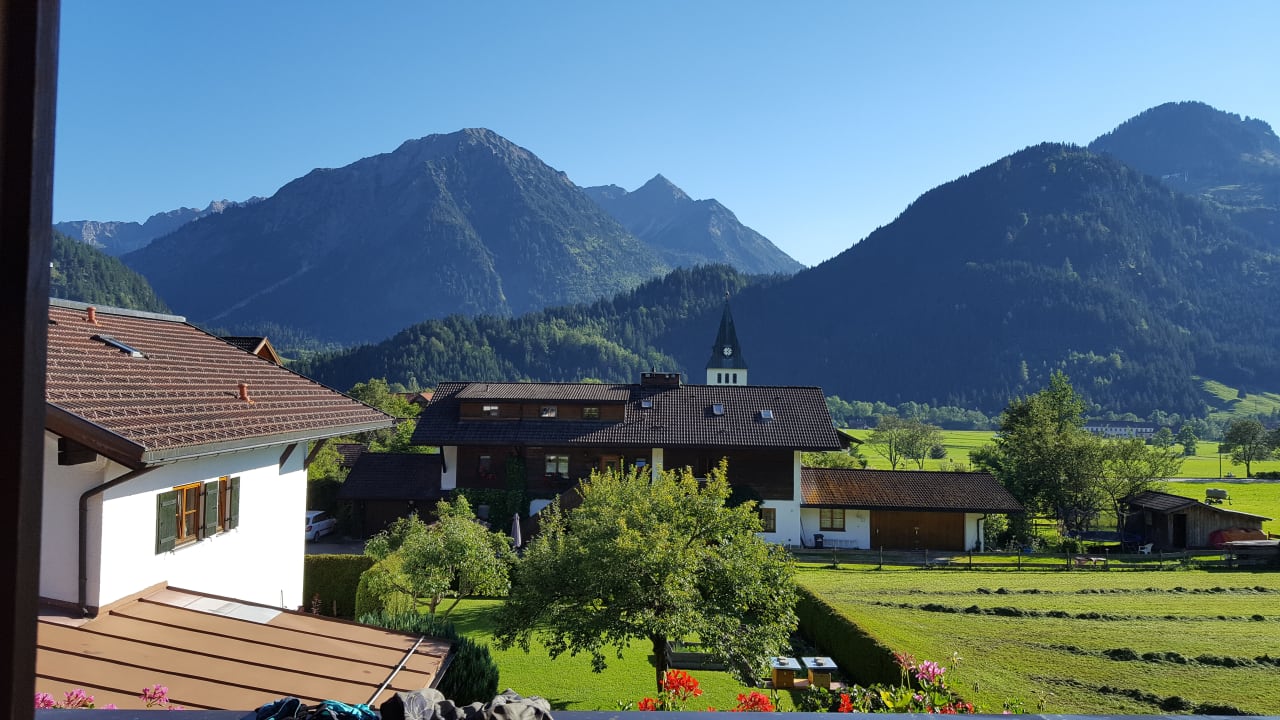 Ausblick Gästehaus Bach