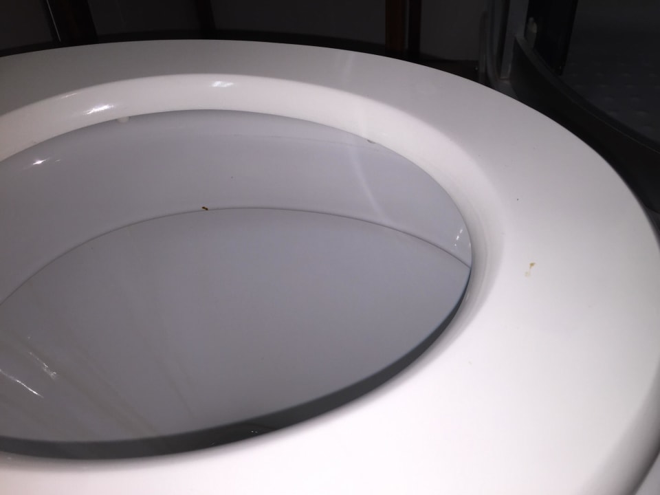 Verdreckte Toilette Meister Bär Hotel Frankenwald