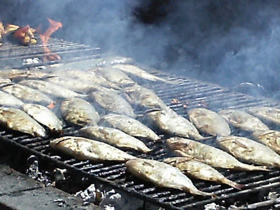 Grillstation am Süßwasser-Pool Hotel El Mouradi Djerba Menzel