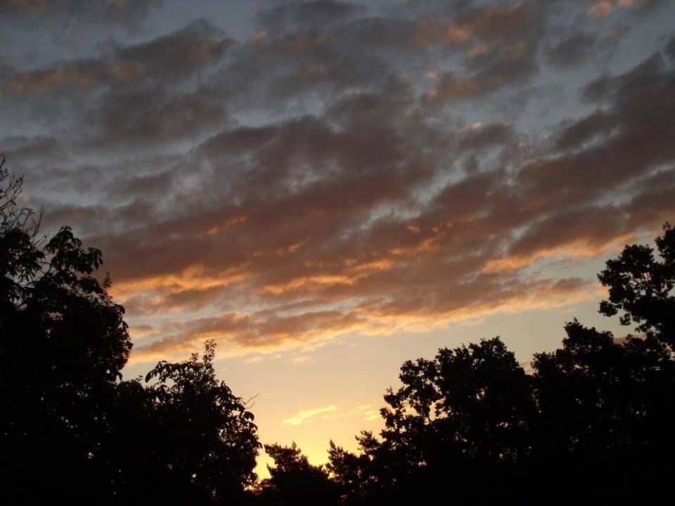 Sonnenuntergang vom Marienturm aus gesehen Hotel Am Marienturm