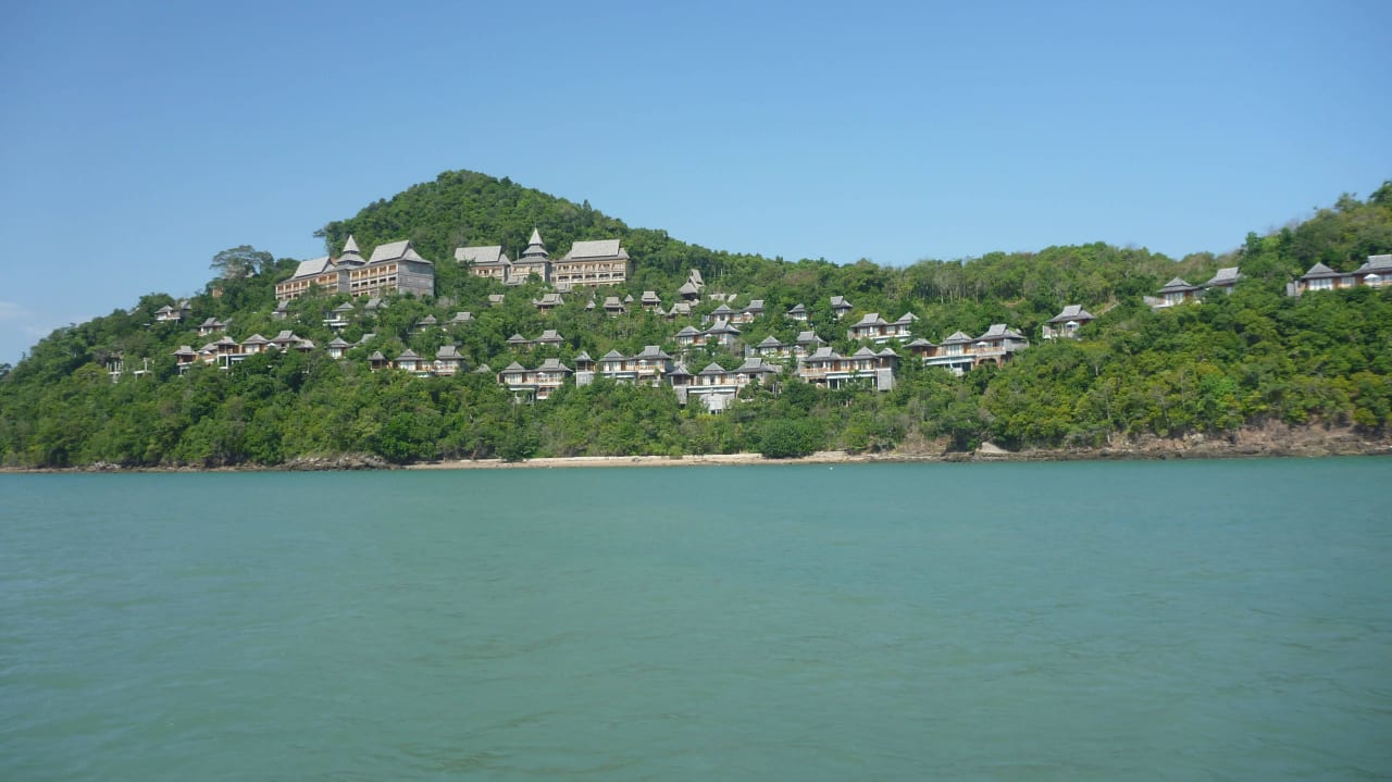 Villa sind auf dem Hügel gebaut Santhiya Koh Yao Yai Resort & Spa