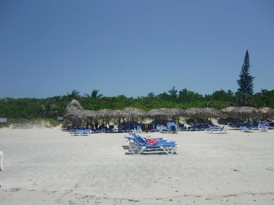 Teil des Hotelstrandes Melia Las Antillas - Adults only