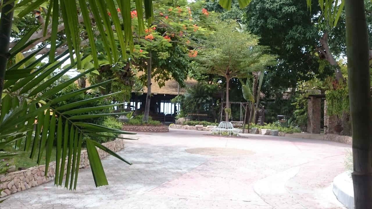 Gartenanlage Panviman Resort Koh Phangan