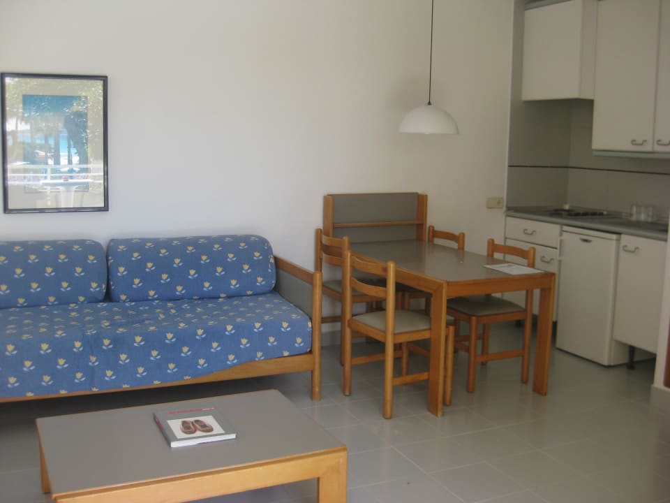 Wohnbereich mit Küchecke Hipotels Mediterraneo Club