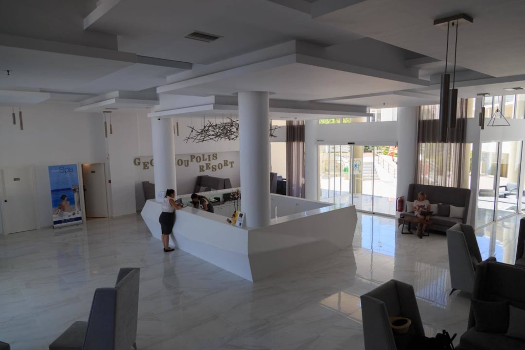 Moderne Lobby HARPIN Georgioupolis Resort Aquapark & SPA