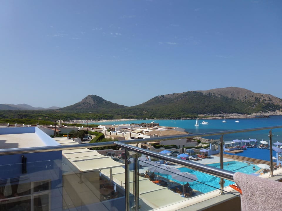 Aussicht vom Balkon HSM Regana - Adults Only