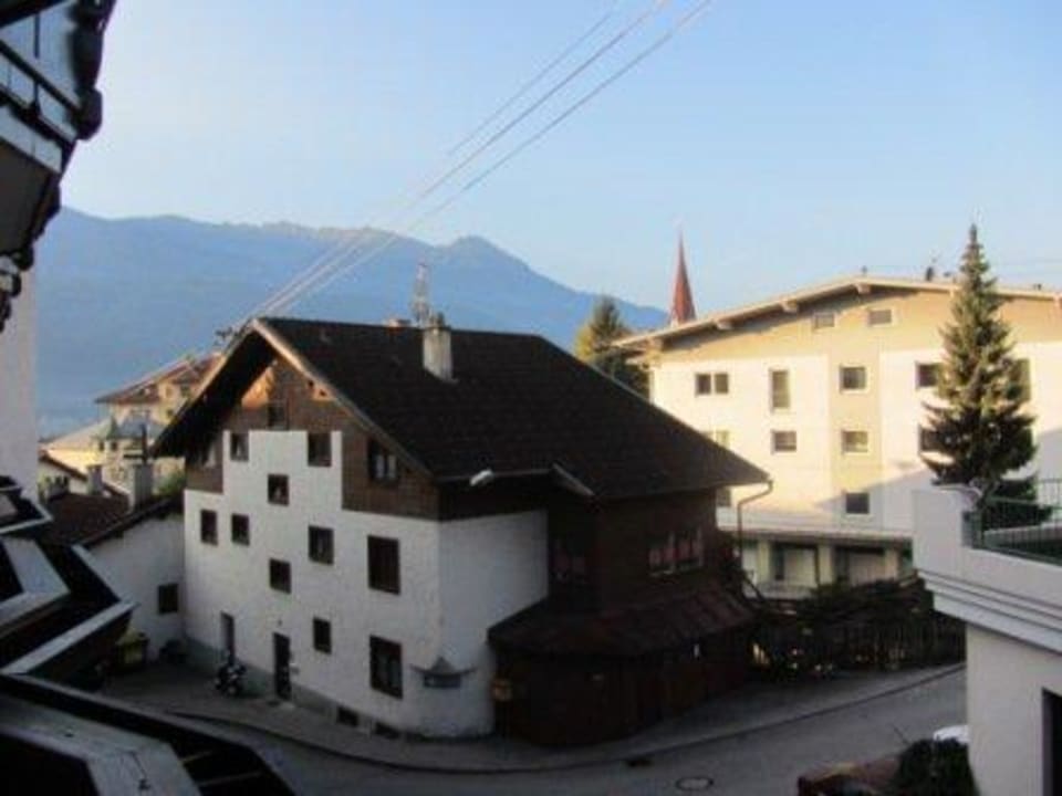 Ausblick vom Balkon Hotel Jenbacherhof