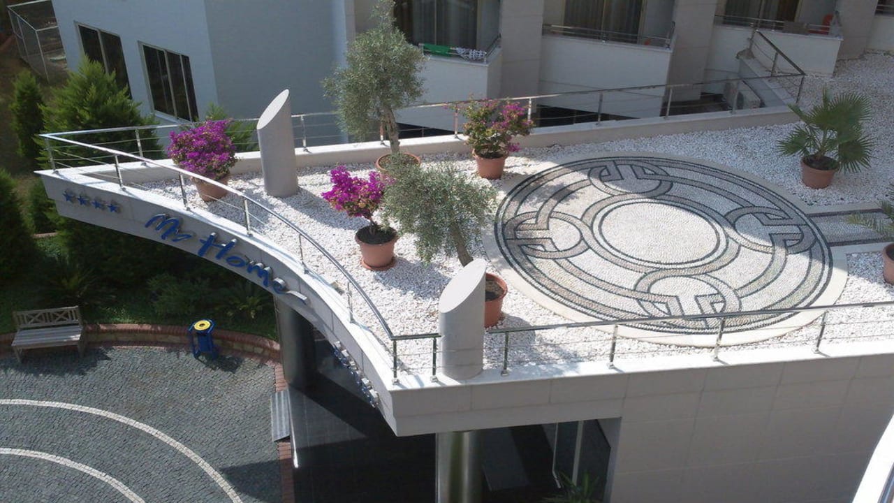 Der Eingang von oben My Home Resort