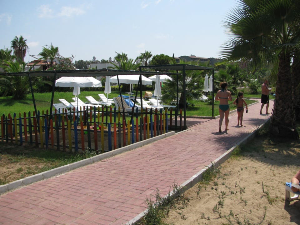 Weg zum Strand Shuttle Side Mare Resort & Spa