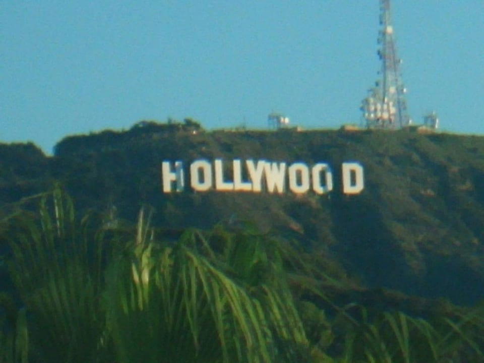 Hollywood Sign Loews Hollywood Hotel