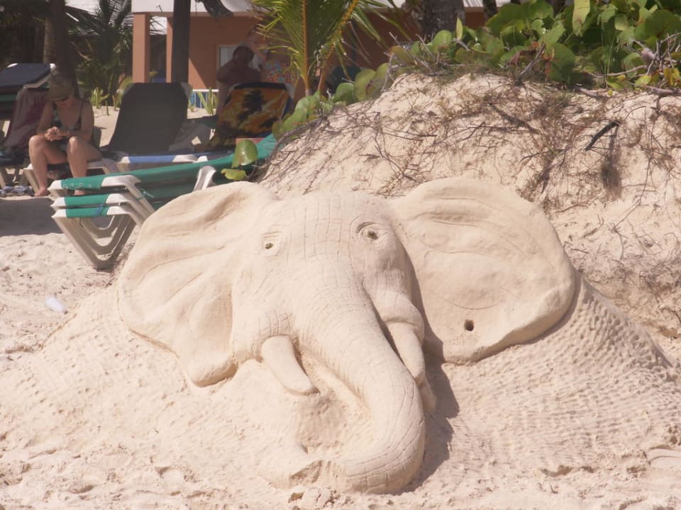 Sandkunstwerk Punta Cana Princess All Suites Resort & Spa