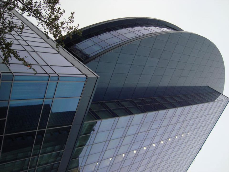 Außenansicht Radisson Blu Hotel Frankfurt