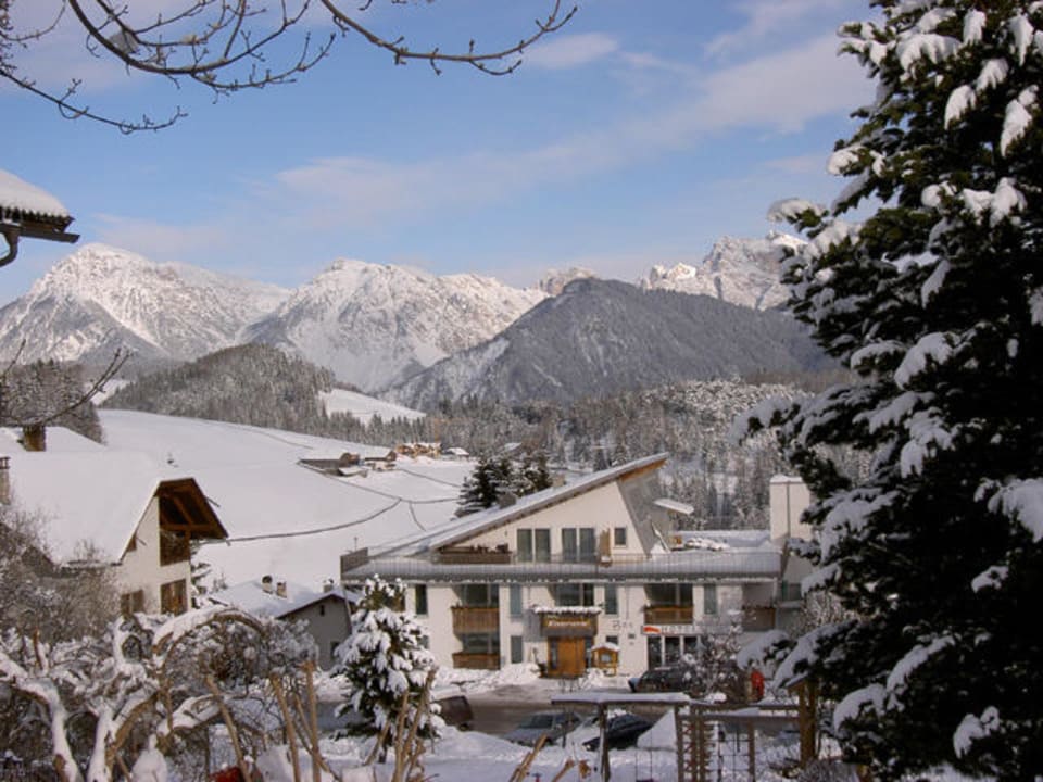 Das Familienhotel Pütia im Winter Hotel Pütia