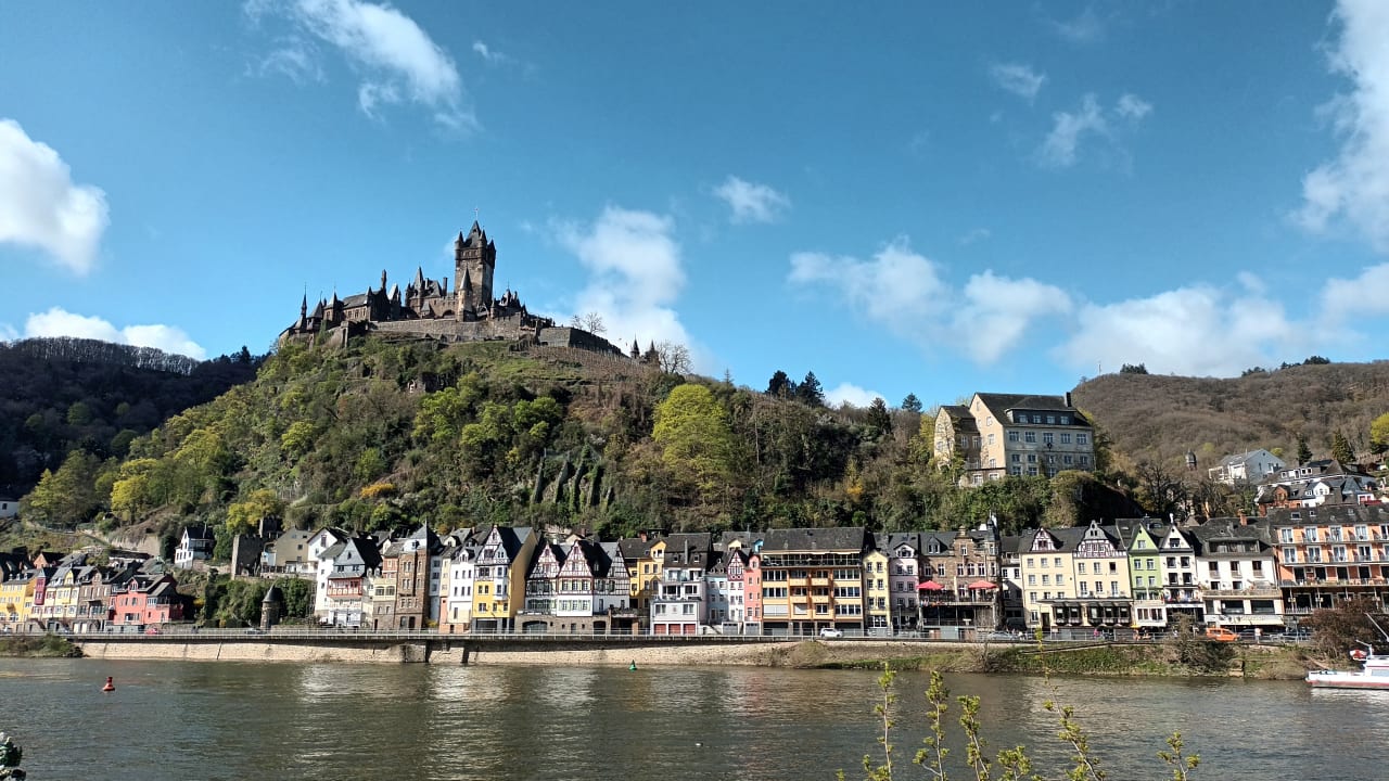Ausblick Moselstern Hotel Brixiade & Triton