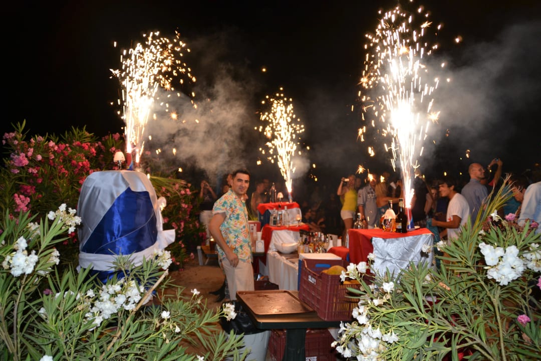 Cocktailbar am Strand Hane Family Resort