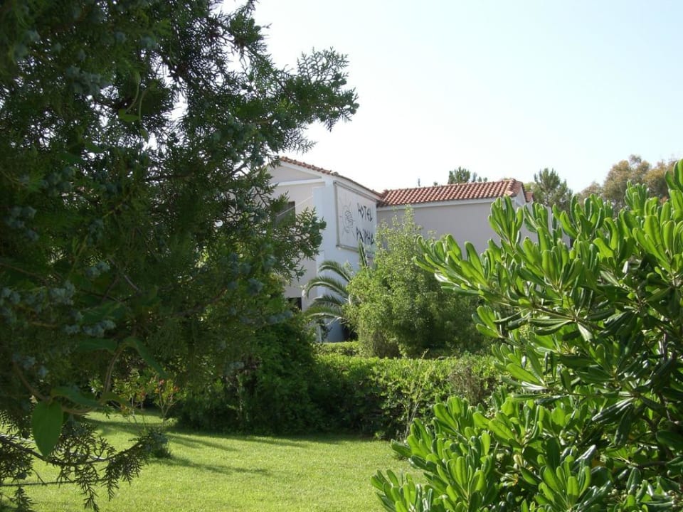 Teil des Hauptgebäudes Pasiphae Hotel