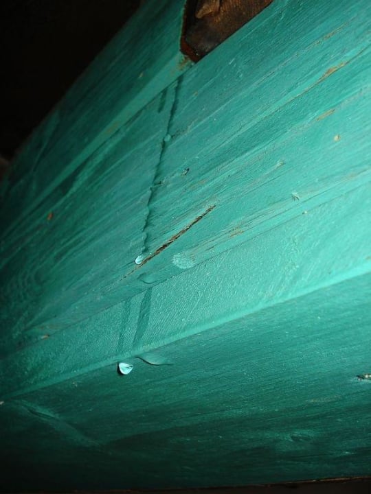 Bei Regen tropft es von der Decke Hotel Reiterhof Altmühlsee