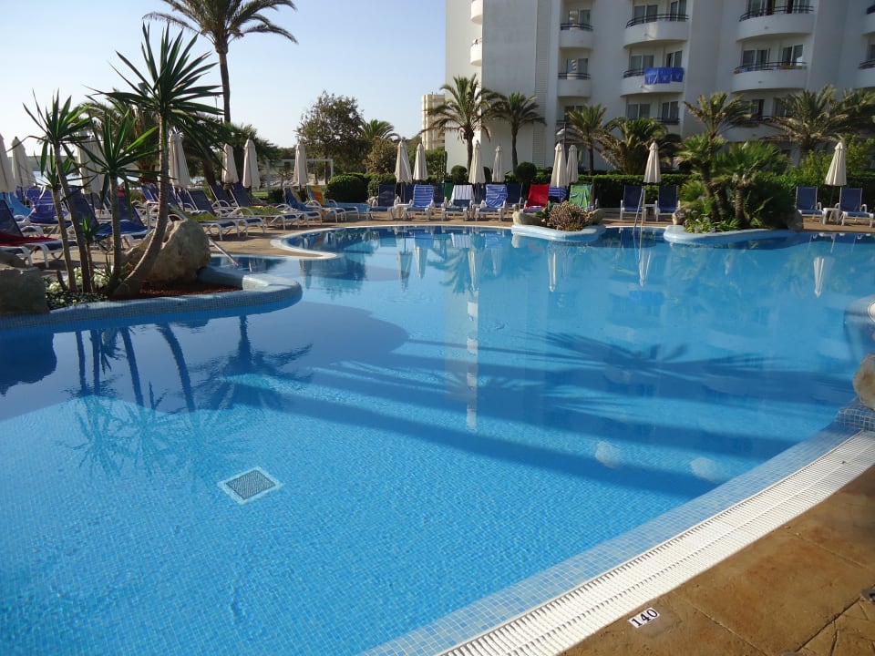 Pool am Morgen Hipotels Hipocampo Playa