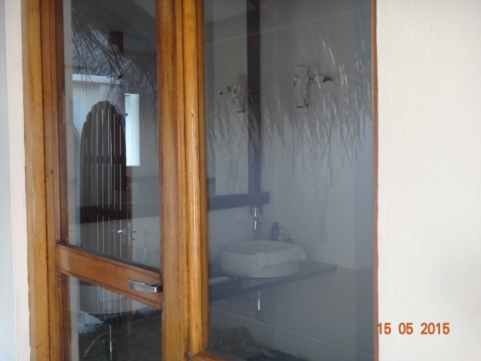 Badeingang Kuramathi Maldives