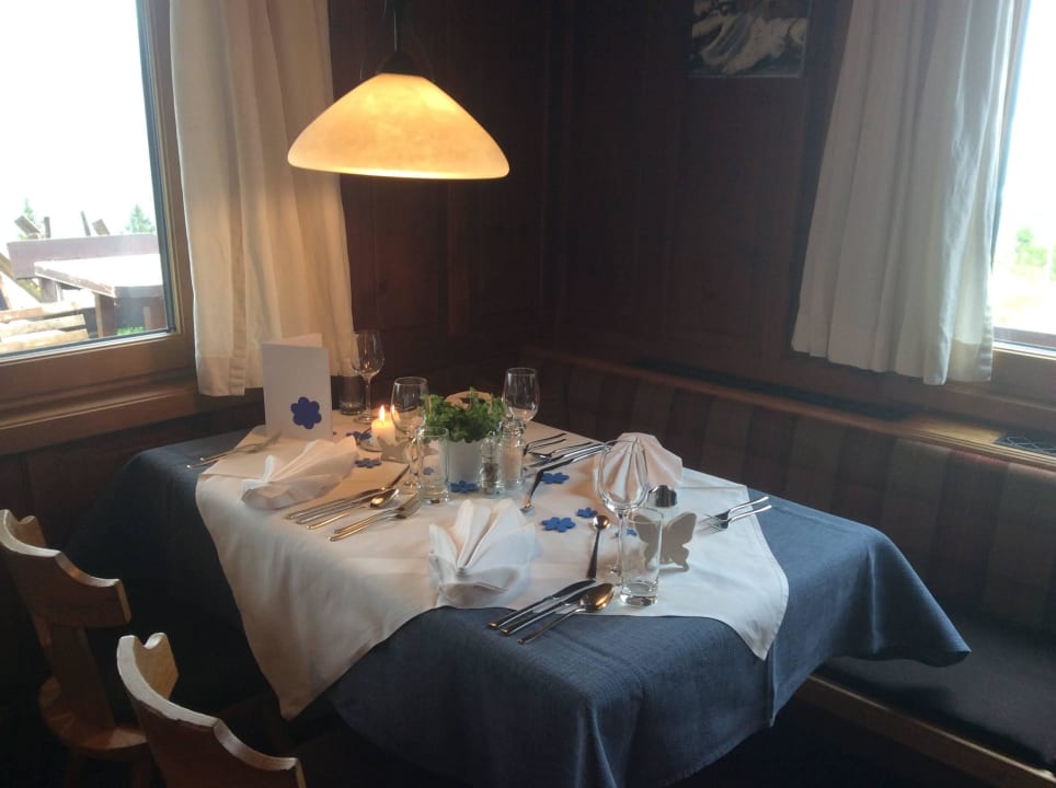 Stets wechselnde Dekoration Panoramagasthof Kristberg