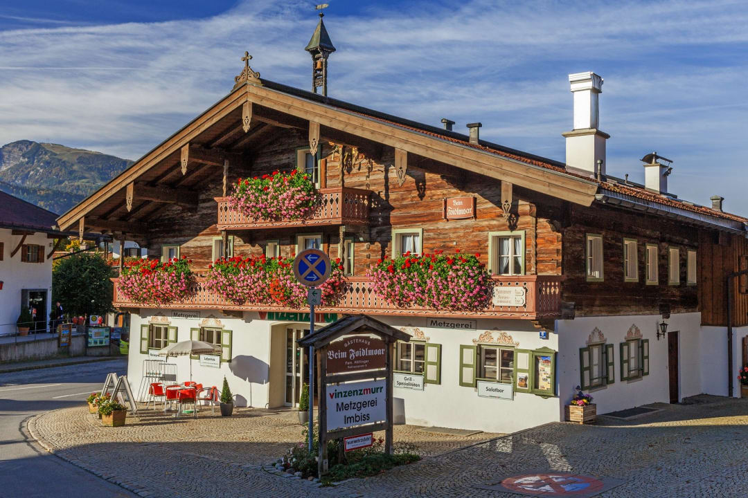 Außenansicht Gästehaus Beim Foidlmoar