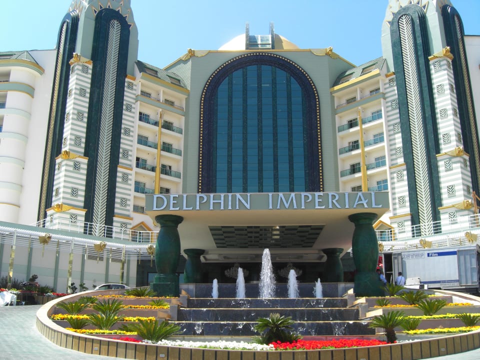 Hoteleingang Hotel Delphin Imperial