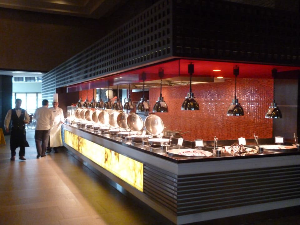 Live-coocking - Büffet im Hauptrestaurant Limak Lara Deluxe Hotel & Resort