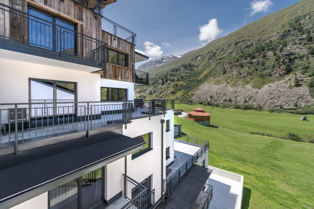 Außenansicht Gletscherblick Apartments