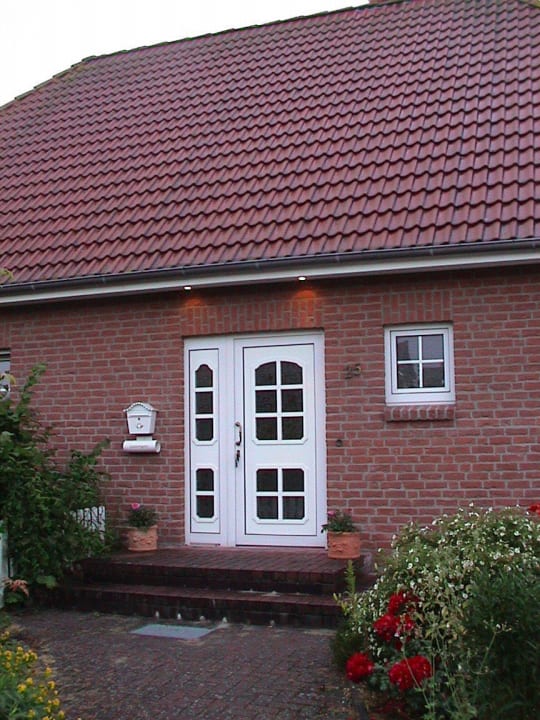 Der Eingangsbereich vom Haus Nr.7 Lemke Ferienhäuser - Ferienhaus 7