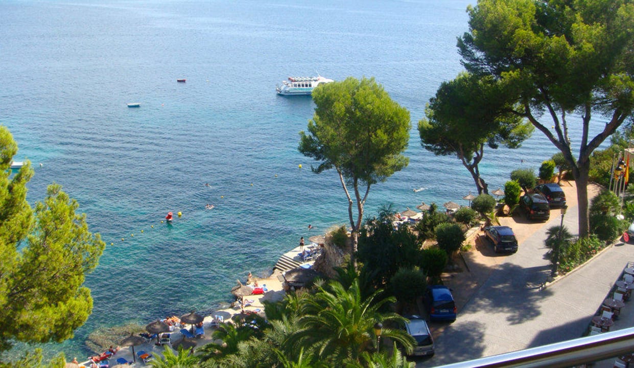 Blick zum Strand Hotel Coronado Thalasso & Spa
