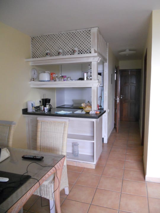 Küche, Essen Apartamentos Nogalera