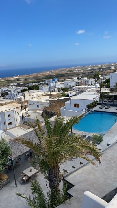 Ausblick Santorini Villas