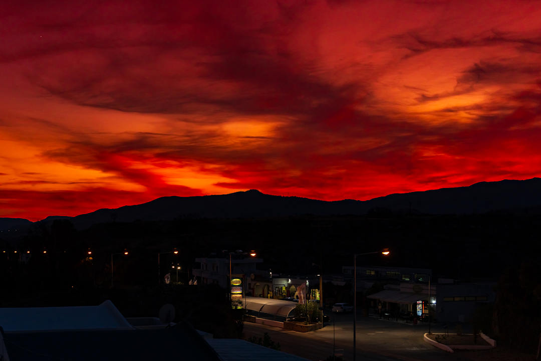 Ausblick Ekaterini Hotel