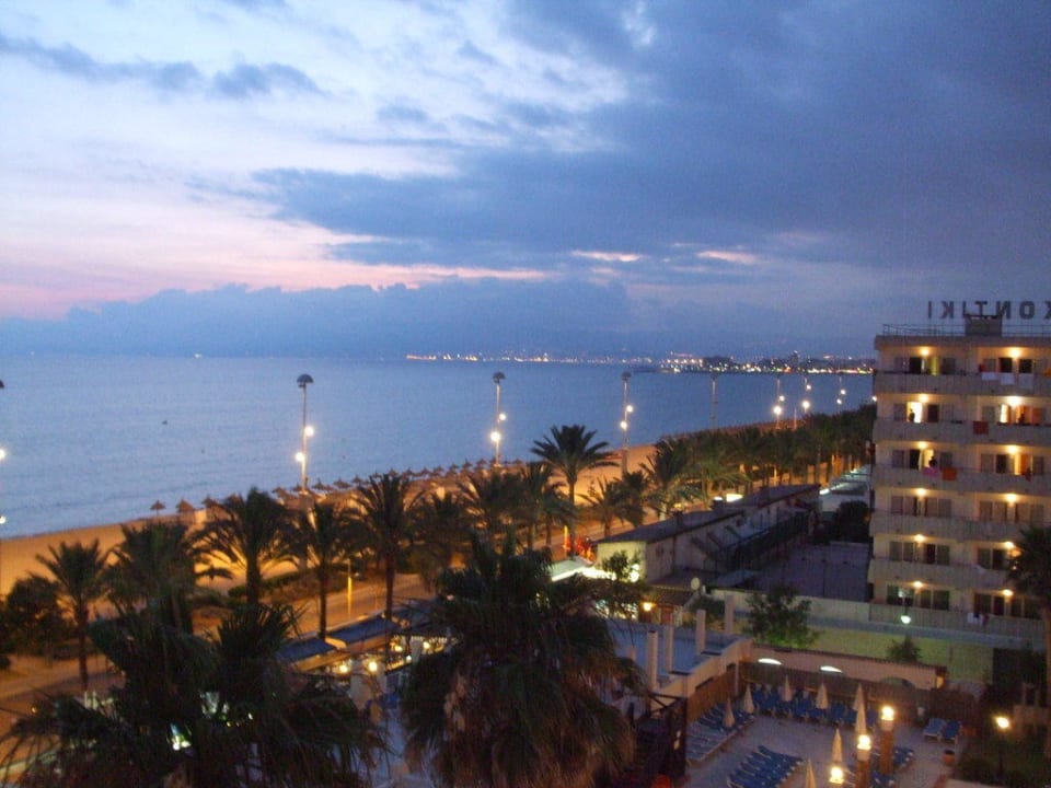 ausblick vom 5 stock Iberostar Waves Bahia de Palma