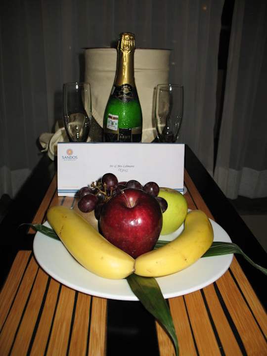 Honeymoonerempfang Sandos Playacar Beach Resort