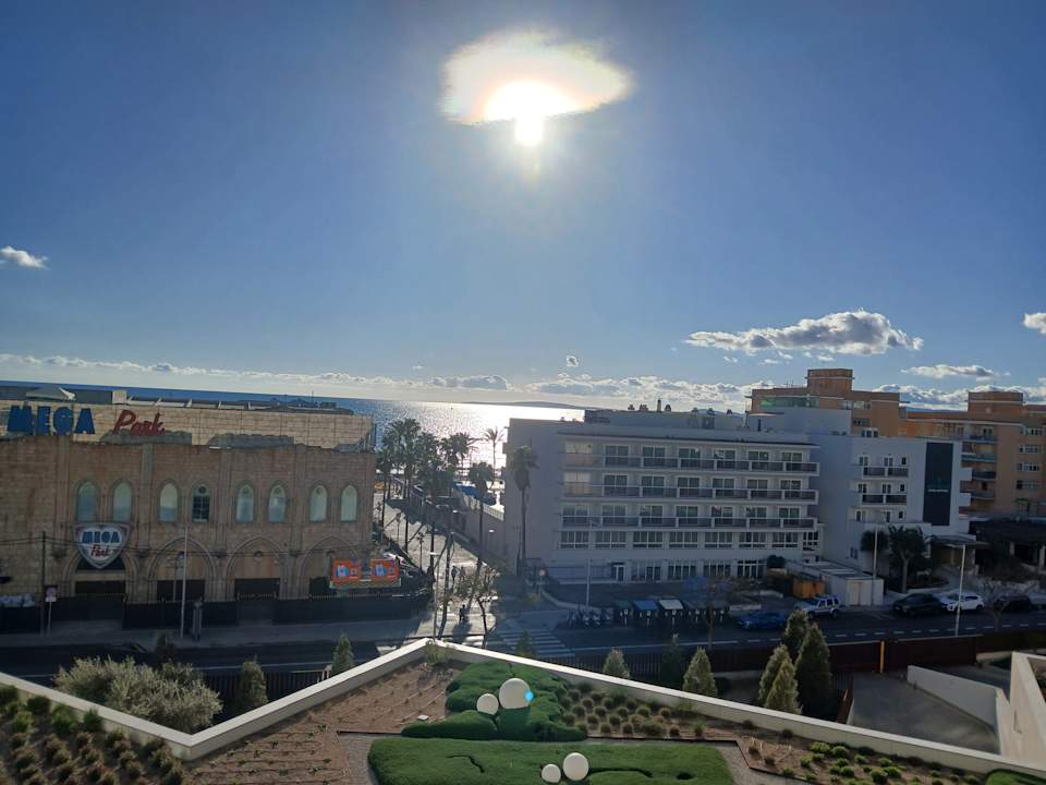 Ausblick Hipotels Gran Playa De Palma