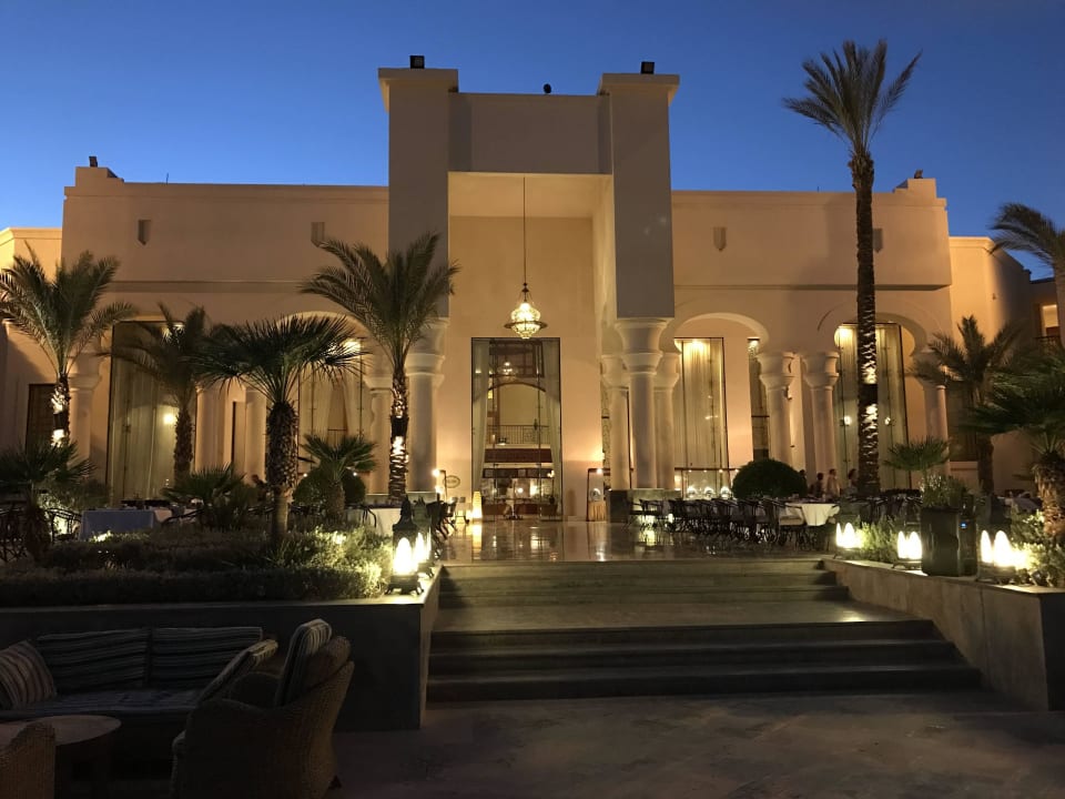 Blick aufs Hotel Pickalbatros Palace Hotel-Port Ghalib