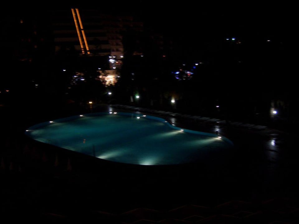 Pool by night Asteria Collection Side