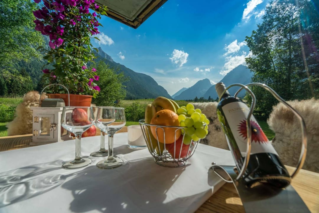 Ausblick - Apartment Edelweiss Apartments am Burggraben